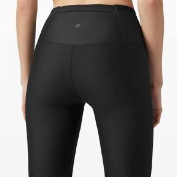 Navy Blue Reflective Leggings - Picture 6 of 7